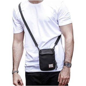 Small Crossbody Bag for Men, Mini Messenger Bag Shoulder Bag for Phone Passport